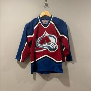 Vintage CCM Colorado Avalanche Hockey Jersey